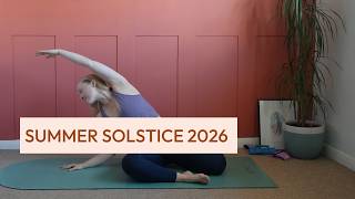 Summer Solstice Pilates & Breathwork | 15 Minutes | No Equipment Needed