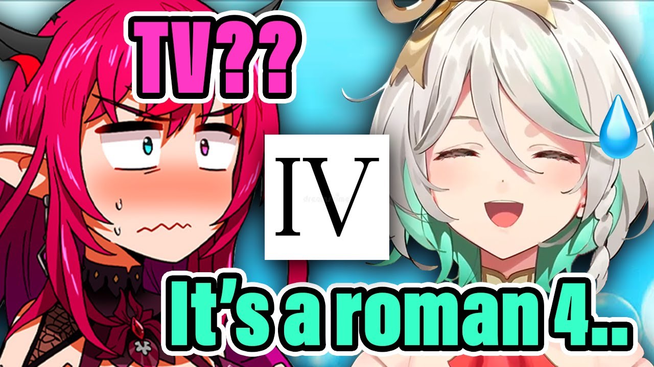 Cecilia Laughs at IRyS Misreading a Roman Numeral as "TV" While Playing Amnesia