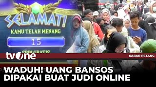 PPATK Ungkap Temuan Mengejutkan Terkait Penyalahgunaan Bansos | Kabar Petang tvOne