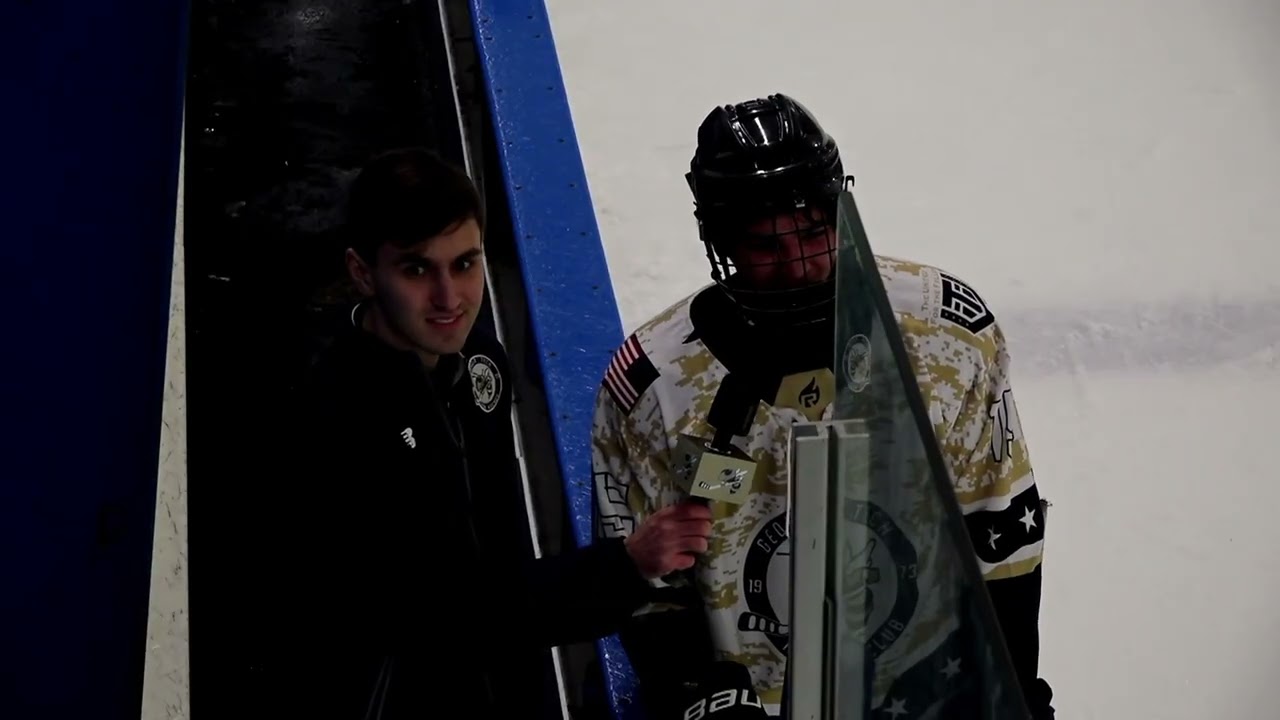 1st Intermission Interview: Rowan Aggarwal | GT vs. FSU | ACC Hockey | 1/9/26