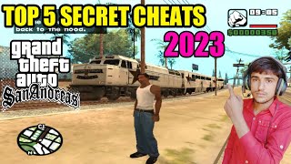 GTA:San Andreas TOP 5 Best Cheat Codes| gta cheats | Shakirgaming 2023