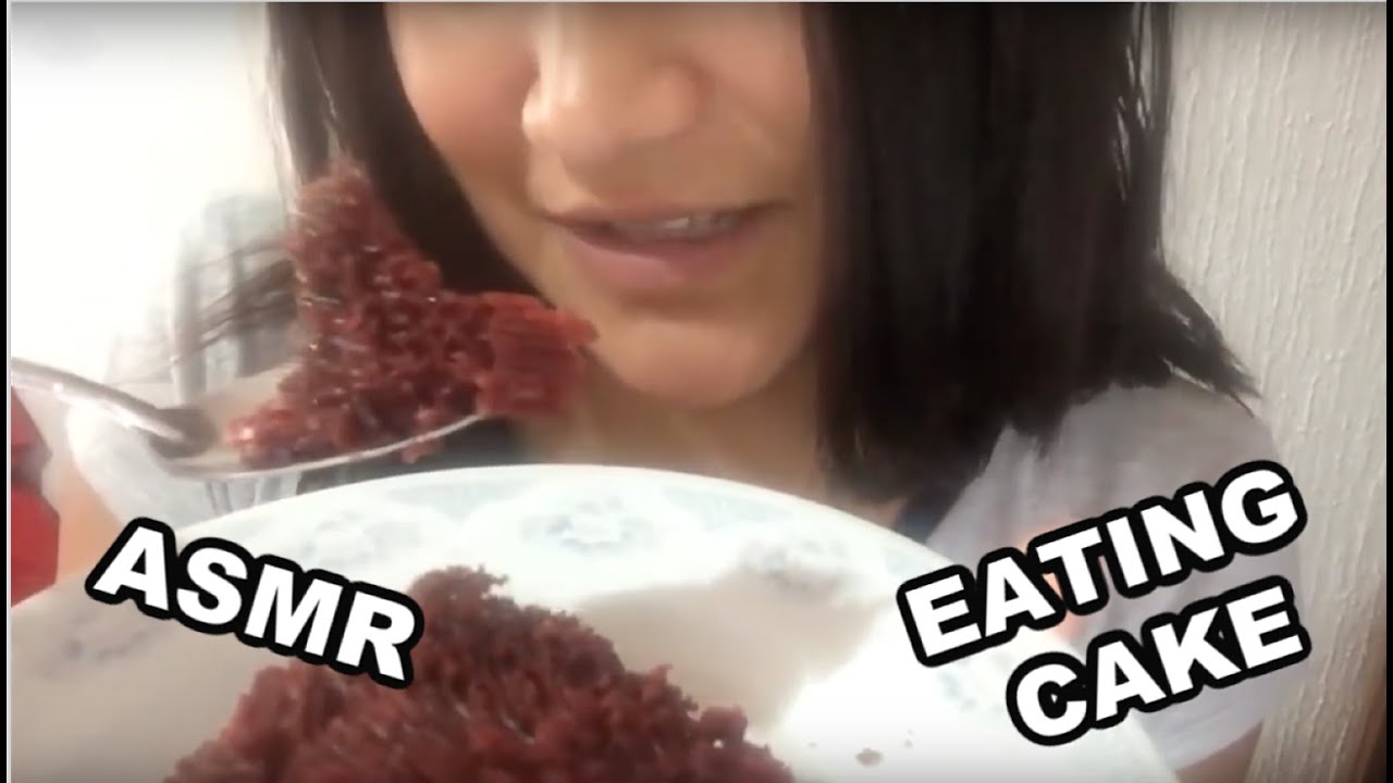 ASMR COMIENDO RED VELVET CAKE 🍰EATING SOUNDS MUKBANG ~ ASMR ILYN - YouTube