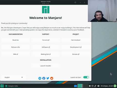 Descubro Manjaro. primera