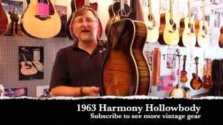 1963 Harmony H1215 Jazz Guitar