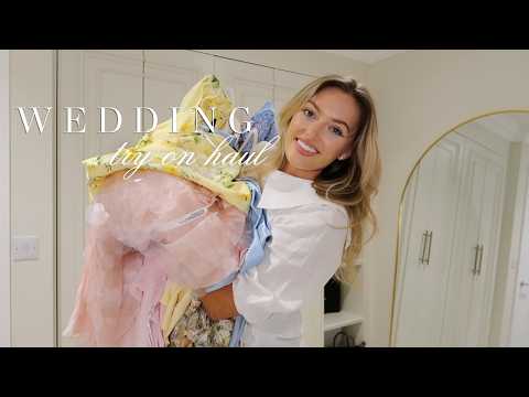 Wedding Guest Dress HAUL & TRY ON | ASOS, FOREVER NEW & more!!!