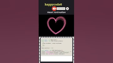 Heart Animation #html #css #javascript  |||