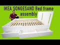 Ikea SONGESAND bed frame assembly instructions