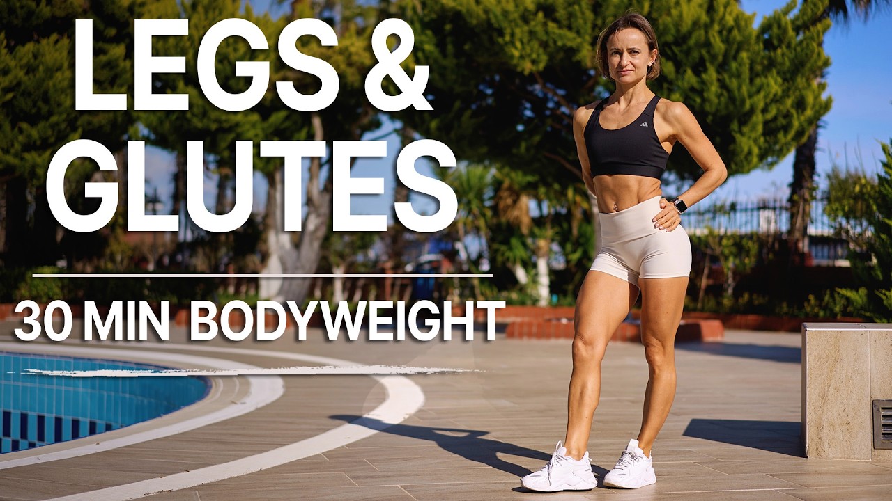 30 Min Legs & Glutes Workout | Bodyweight Strength at Home - YouTube