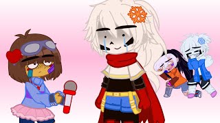 Frisk Interviews Papyrus :) || Undertale Ft: Kayla || Gacha Club