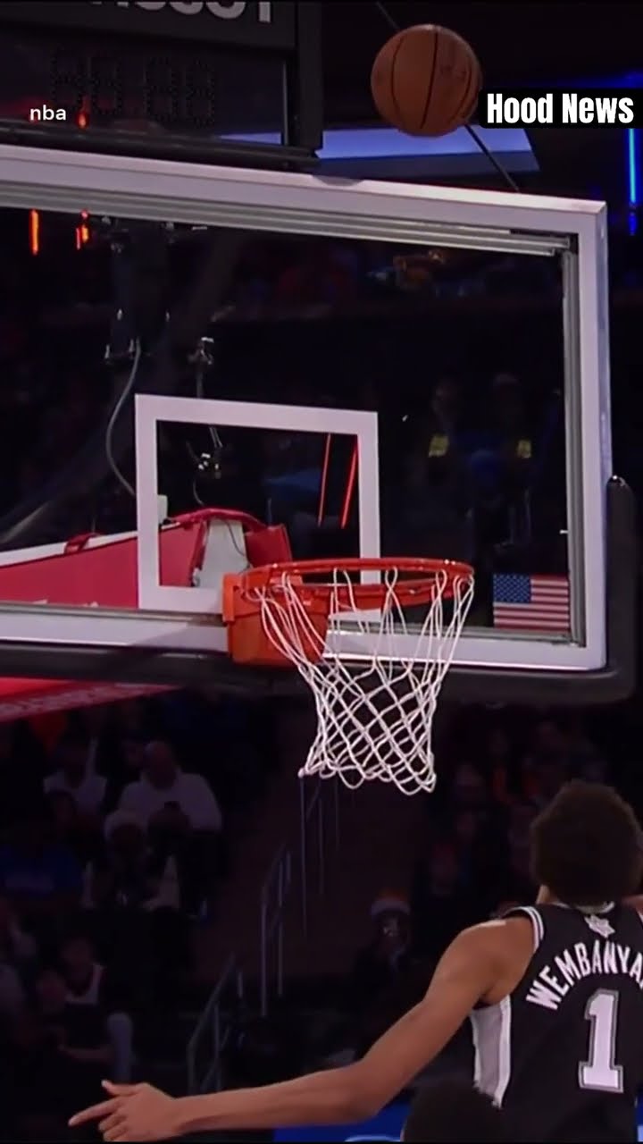 He really blocked this #hoodnews #victorwembanyama #spurs #jalenbrunson #newyorkknicks #knicks #omg