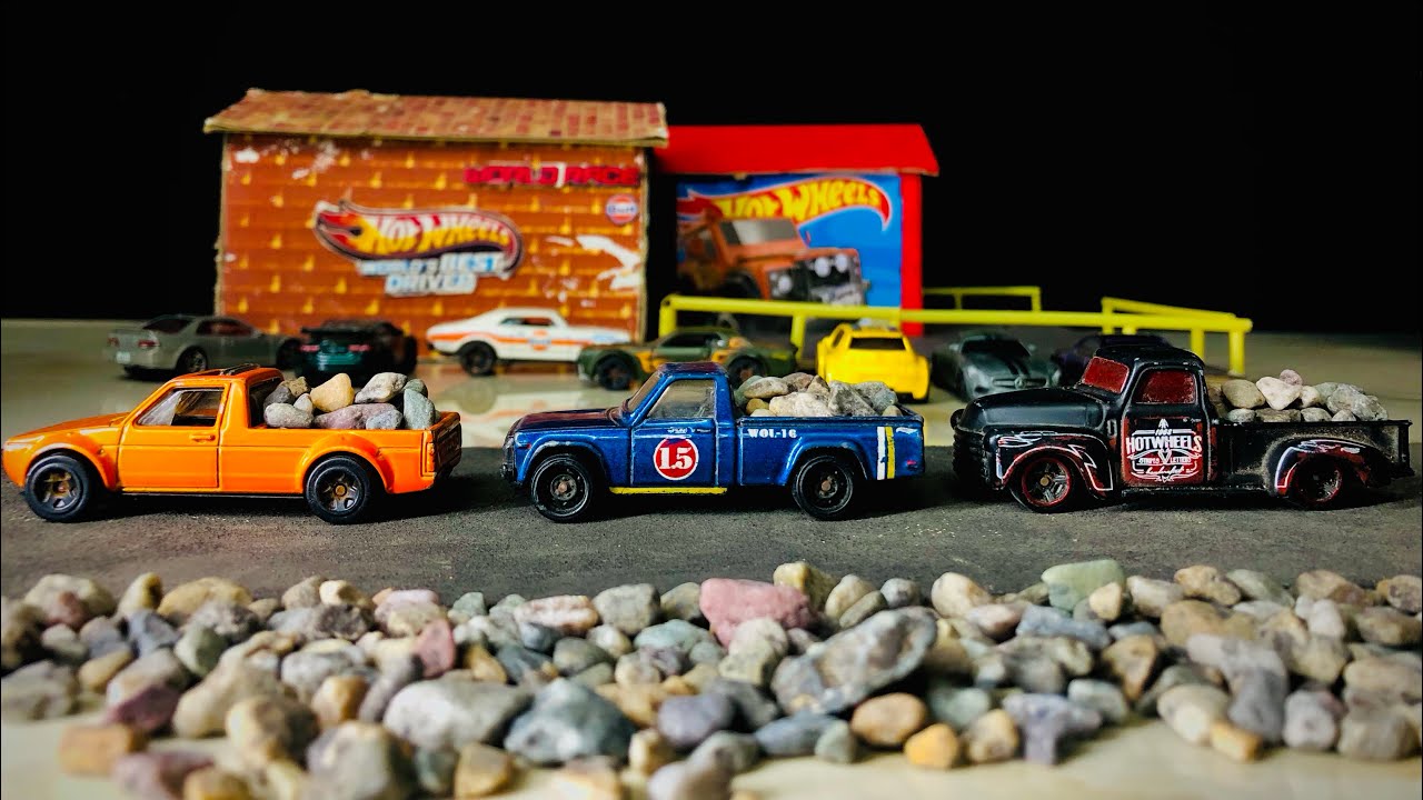 Hot wheels pickup truck working Hot wheels play YouTube