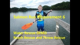 Water Rescue - Cubscout Eric