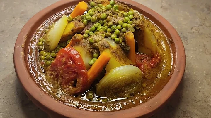 Meat and vegetable tagine - Moroccan recipe