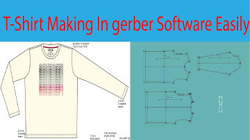 Gerber pattern making Tutorial Bangla | How to Make Gerber Pattern | T-Shirt Pattern