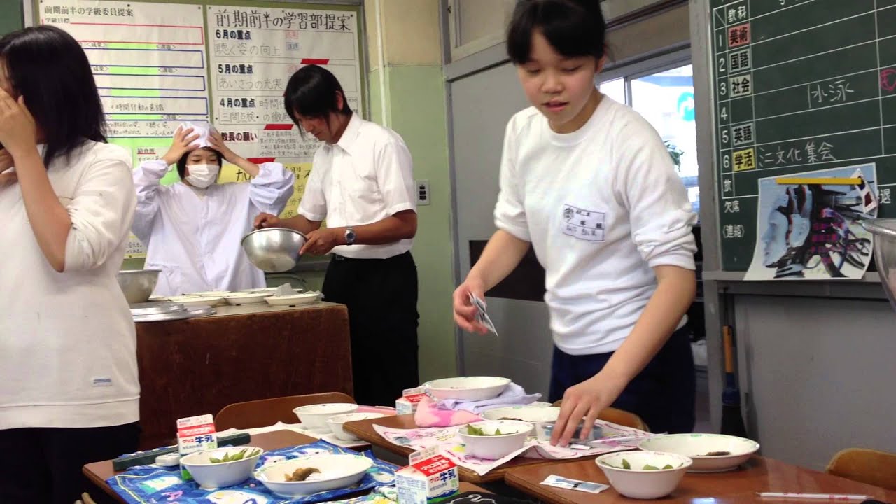 Japanese Junior High Lunch YouTube japanese-junior-high-lunch-youtube