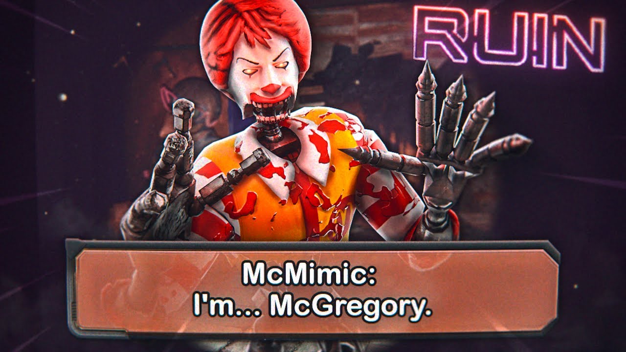 FNAF Ruin: MEET the McMIMIC! (Security Breach DLC) @Razzbowski