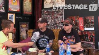 Livestage TV - Peace & Love 2011 - Volbeat talks about their amazing fans