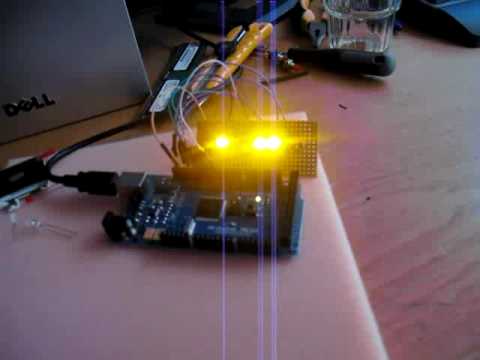 Arduino Binary ASCII with LED's
