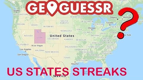 being a geography nerd for 15 minutes (geoguessr US State Streaks)