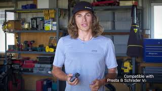 TOPEAK-ShutteGaugeDigitalの使用方法