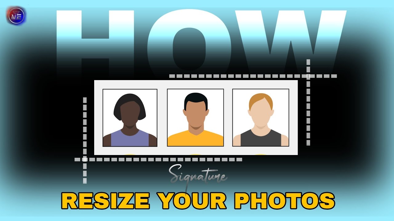 How to resize photo and signature || resize your photo in simple way