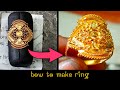How to Make  22K Gold Ladies  Ring | Gold Jewellery Making - Nadiajewellery |