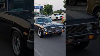 1971 Chevrolet Nova Clic Car Drive By Engine Sound Woodward Dream Cruise 2024