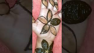 Bhai Dooj Special Flower Mehndi Design 