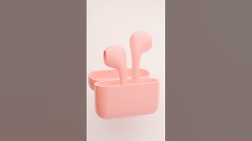 Blender 4.0 | 3D product animation - Earbuds #blender #blender3d #b3d