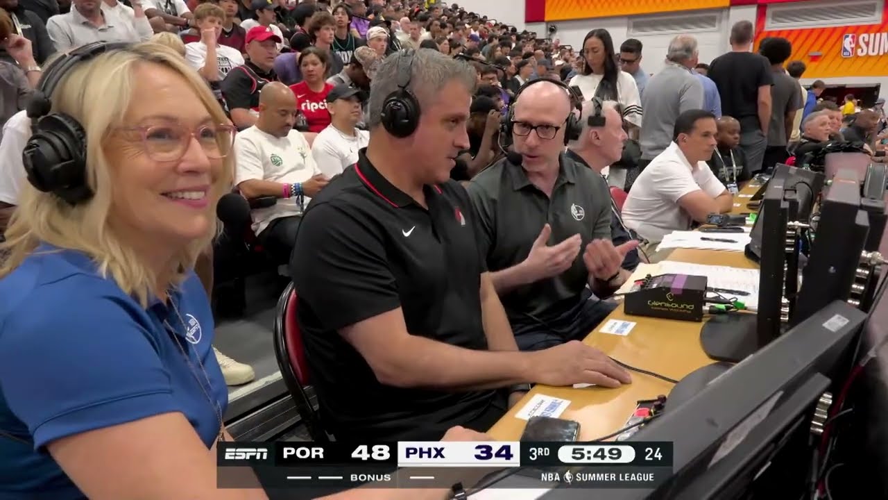Trail Blazers Head Coach Micah Nori ESPN Interview | 2026 NBA Summer League