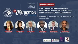 Where to draw the line on Confidentiality? The Role of the Seat in protecting privacy in arbitration