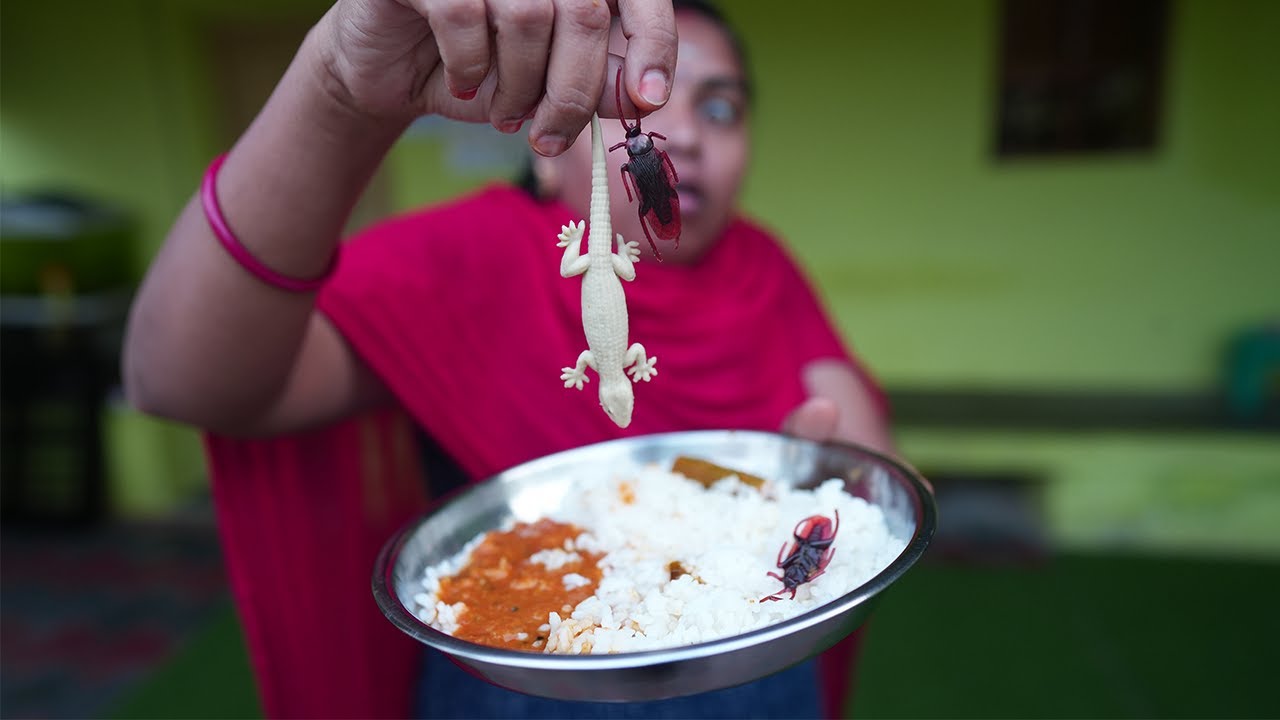 'PRANK' சாப்பாட்டுல பல்லி, கரப்பான் பூச்சி, ராகேஷ், புவனா வாந்தி எடுத்திட்டாங்க .. Mrs.Abi 2.0