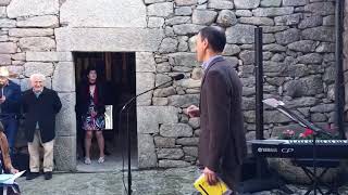 Inauguración de la biblioteca de Vilar de Santos