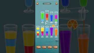 Water color sort level 3818 #androidgameplay #watersortpuzzle #shorts