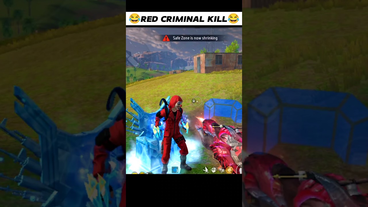 Ice Red Criminal 😂 -