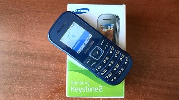 Samsung E1200M incoming call with box