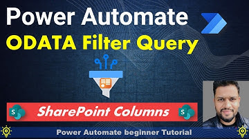 Filter SharePoint Data in Power Automate using OData Filter #PowerAutomate  #ODataFilter #SharePoint