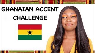 GHANAIAN ACCENT CHALLENGE : SPEAKING TWI AND EWE