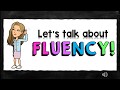 Reading Fluency!