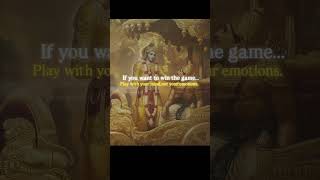 Not with ur emotions.#krishna #motivation #mind #games #emotions #play #fyp #viral #trending #shorts