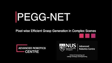 PEGG-Net: Pixel-Wise Efficient Grasp Generation in Complex Scenes
