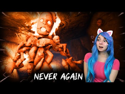 A HUGE FIRE DOLL? A CREEPY interesting game 😱 Never again #1