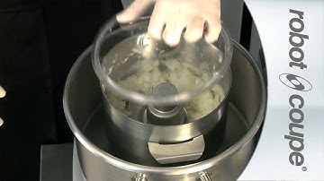 Robot-Coupe Cutter Mixer R 8 - Chopping onions