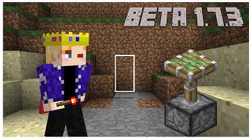 How to Build 3 Simple Redstone Doors in Minecraft Beta 1.7.3 - Tutorial