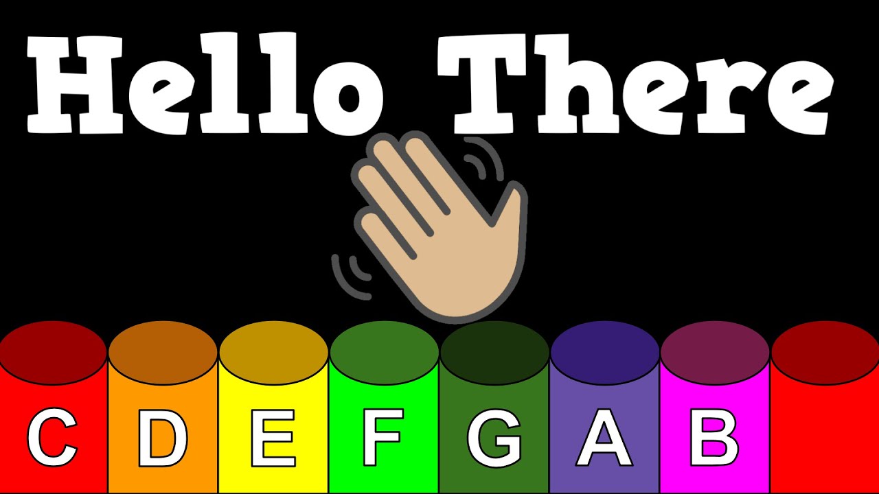 Hello There Boomwhacker Play Along YouTube