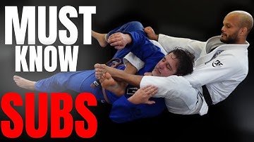 Must-Know 10 Submissions From Mount | Under 2 Minutes |