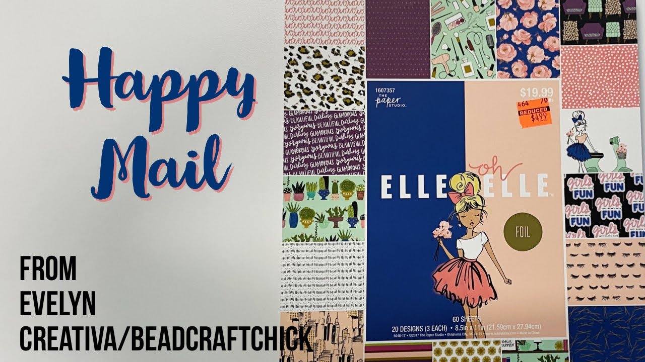 Happy Mail    From Evelyn Creativa/BeadCraftChick