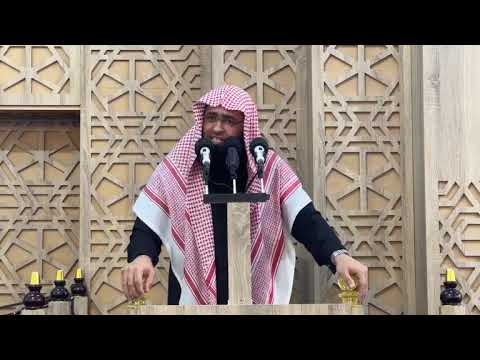 الشيخ سعدون حمادي خطبة الجمعة بعنوان حق الجار