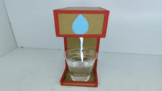 Make A Amazing Water Dispenser From Cardboard || How To Make Dispenser Water || Dispenser Automatic