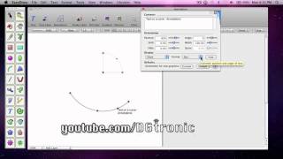 Eazydraw Tutorial: How To put a line of text on a curved path using EazyDraw